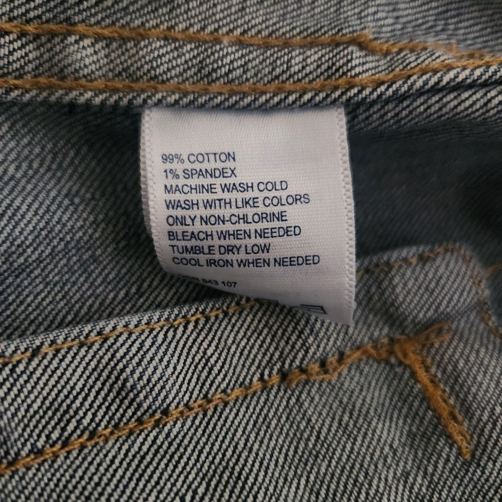 Chico's Blue Jean Jacket Classic Trucker Style - Picture 11 of 12